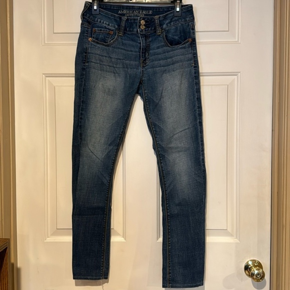 American Eagle Outfitters Artist Super Stretch Skinny Jeans Size 8